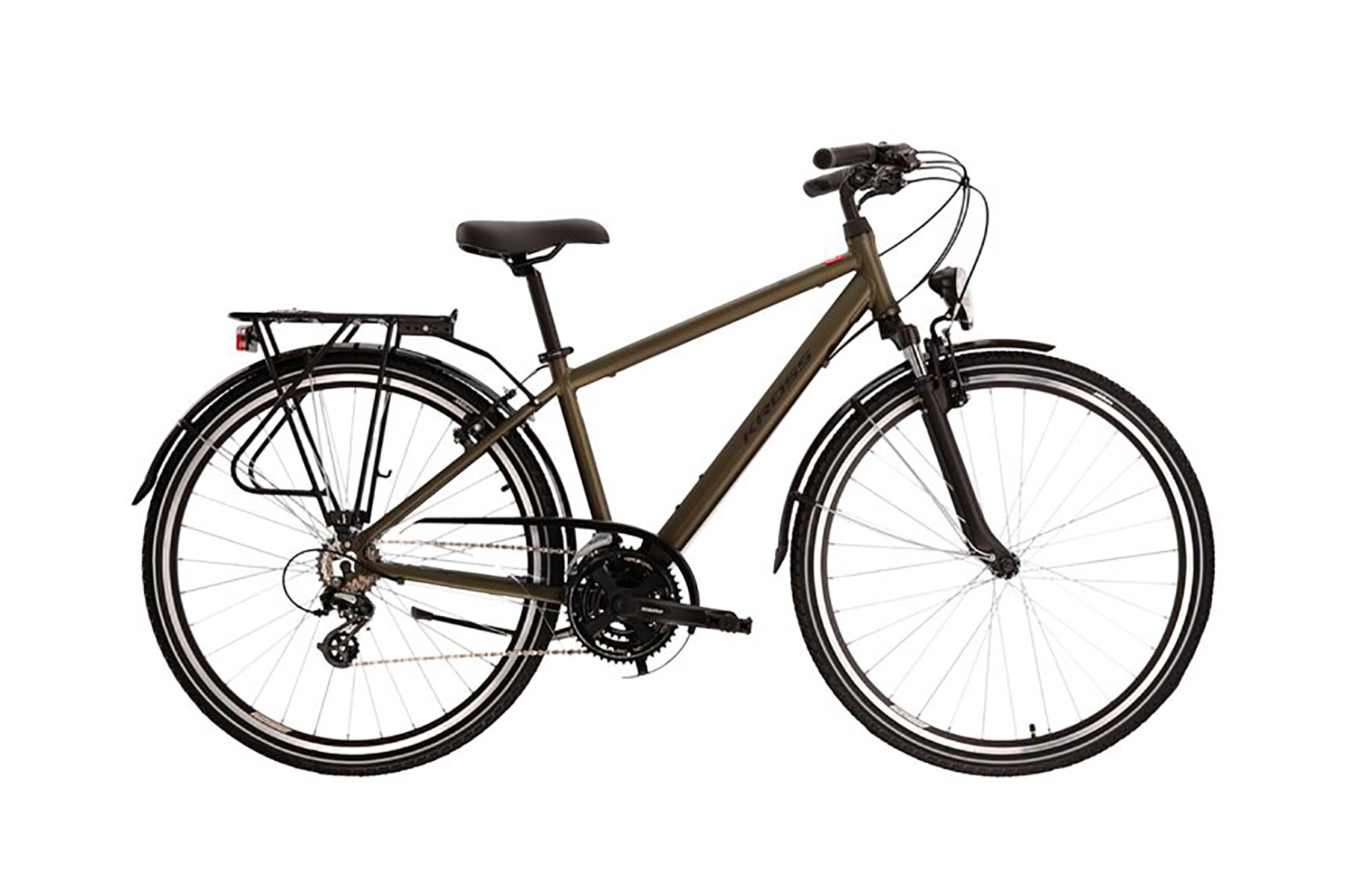 Rower trekkingowy KROSS Trans 2.0 Khaki 2022